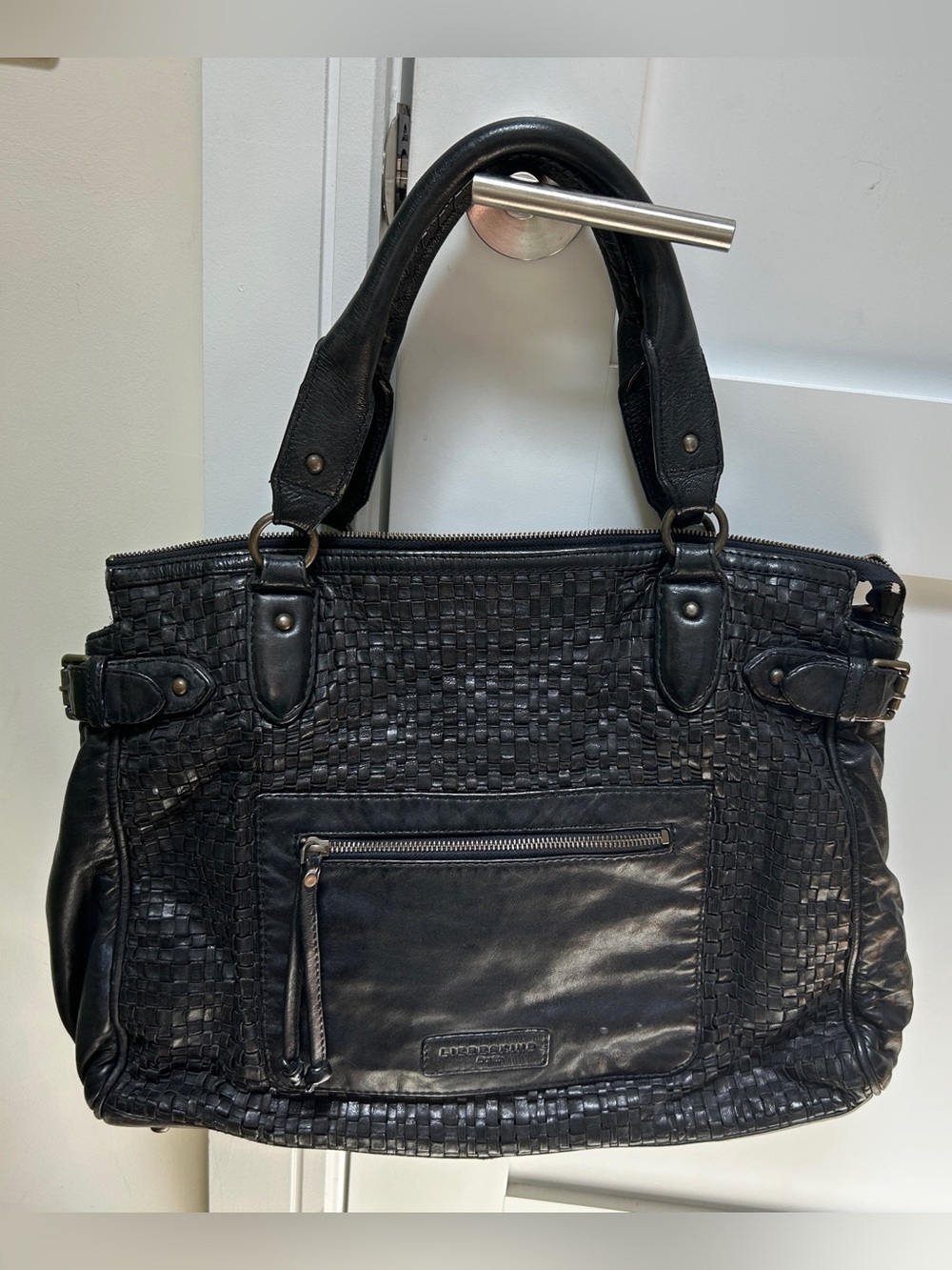 Liebeskind woven leather tote